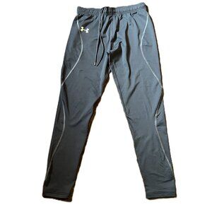 Women's Under Armour X MD Fitted ColdGear Black Athletic Pants, Size XS